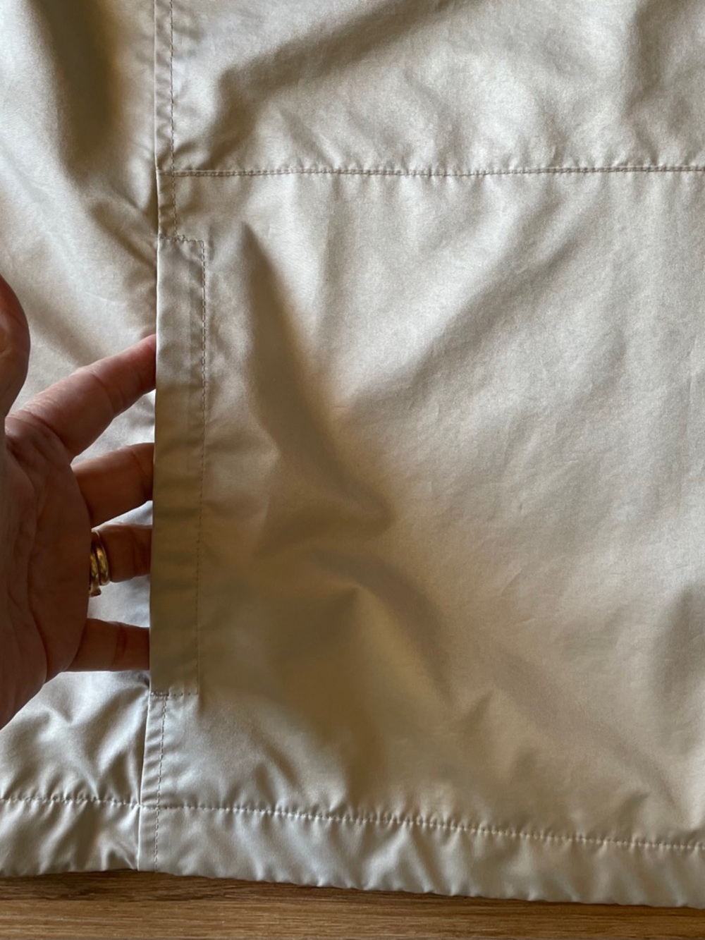 Kate Lord Cream Short-Sleeve Quarter-Zip Shirt - Picture 6 of 9